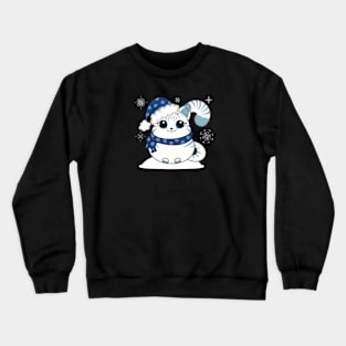 Frosty Kitty Crewneck Sweatshirt